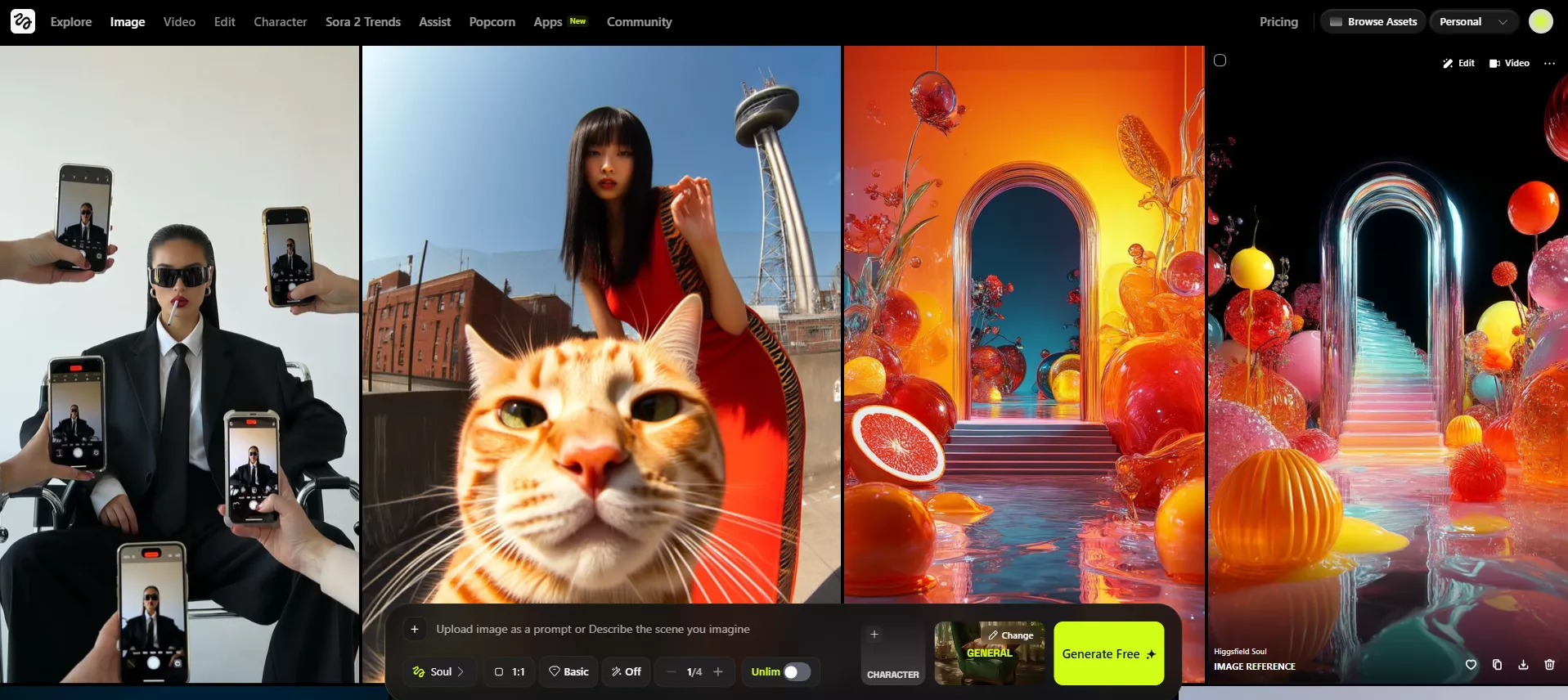 Higgsfield SOUL Higgsfield SOUL