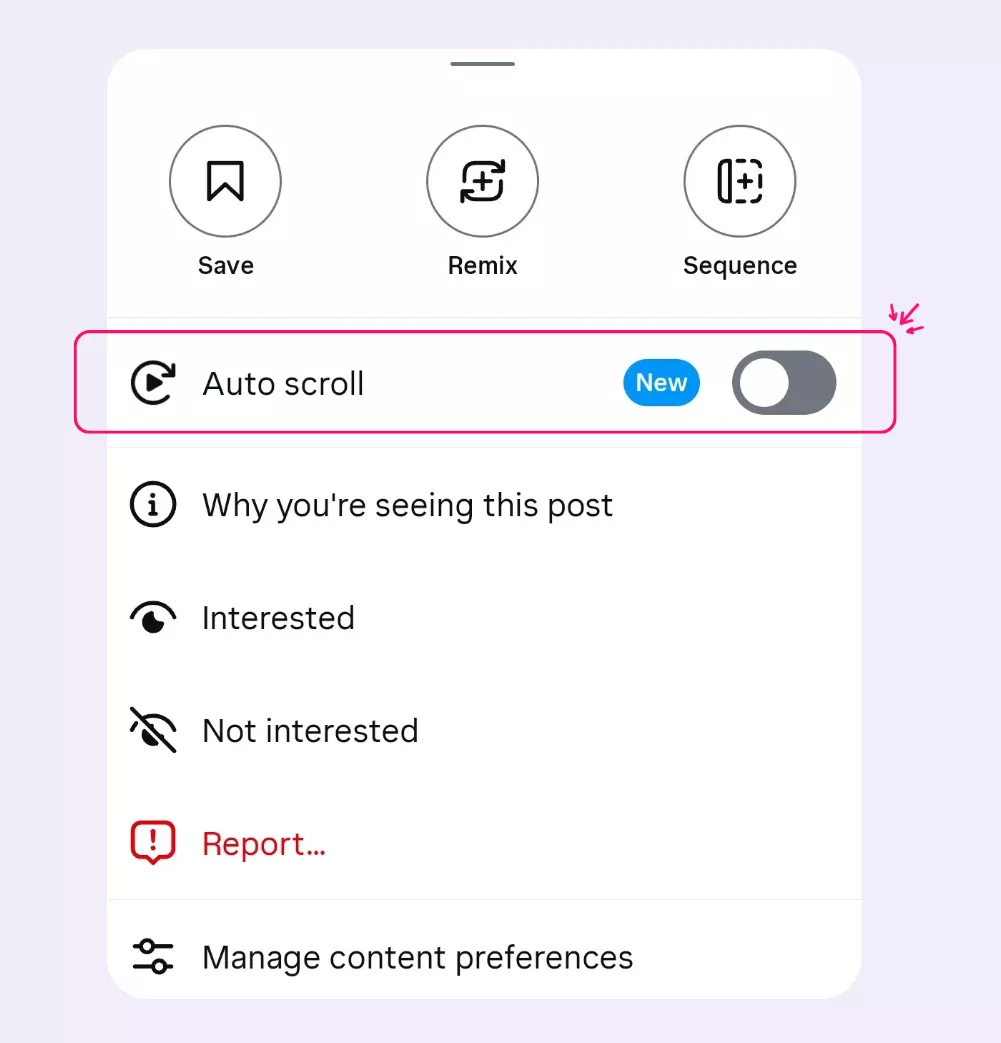 Instagram тестирует автопрокрутку ленты Instagram тестирует автопрокрутку ленты
