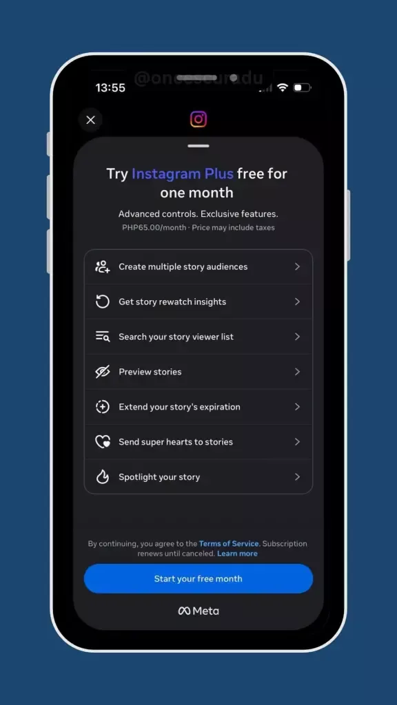 Instagram тестирует подписку Instagram Plus с расширенными функциями сторис