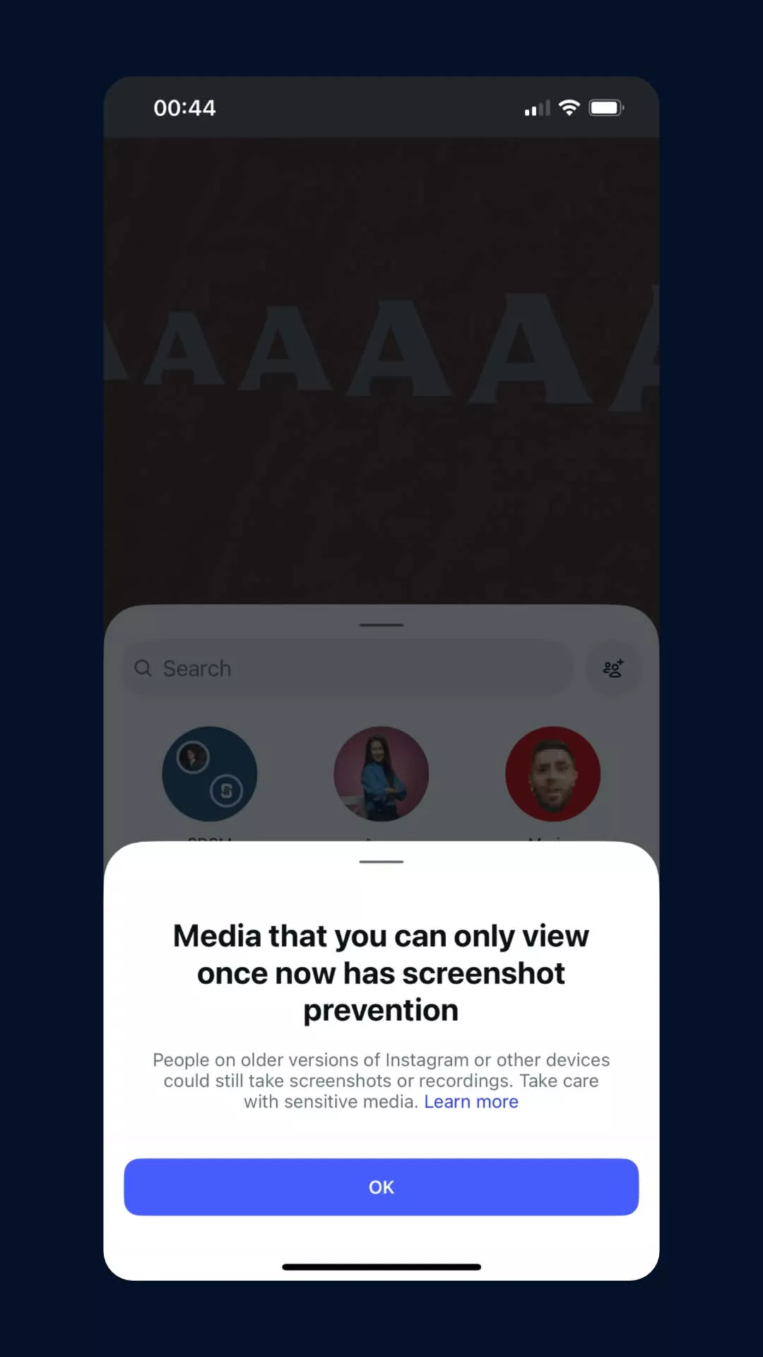 Instagram тестирует защиту от скриншотов в сторис Instagram тестирует защиту от скриншотов в сторис