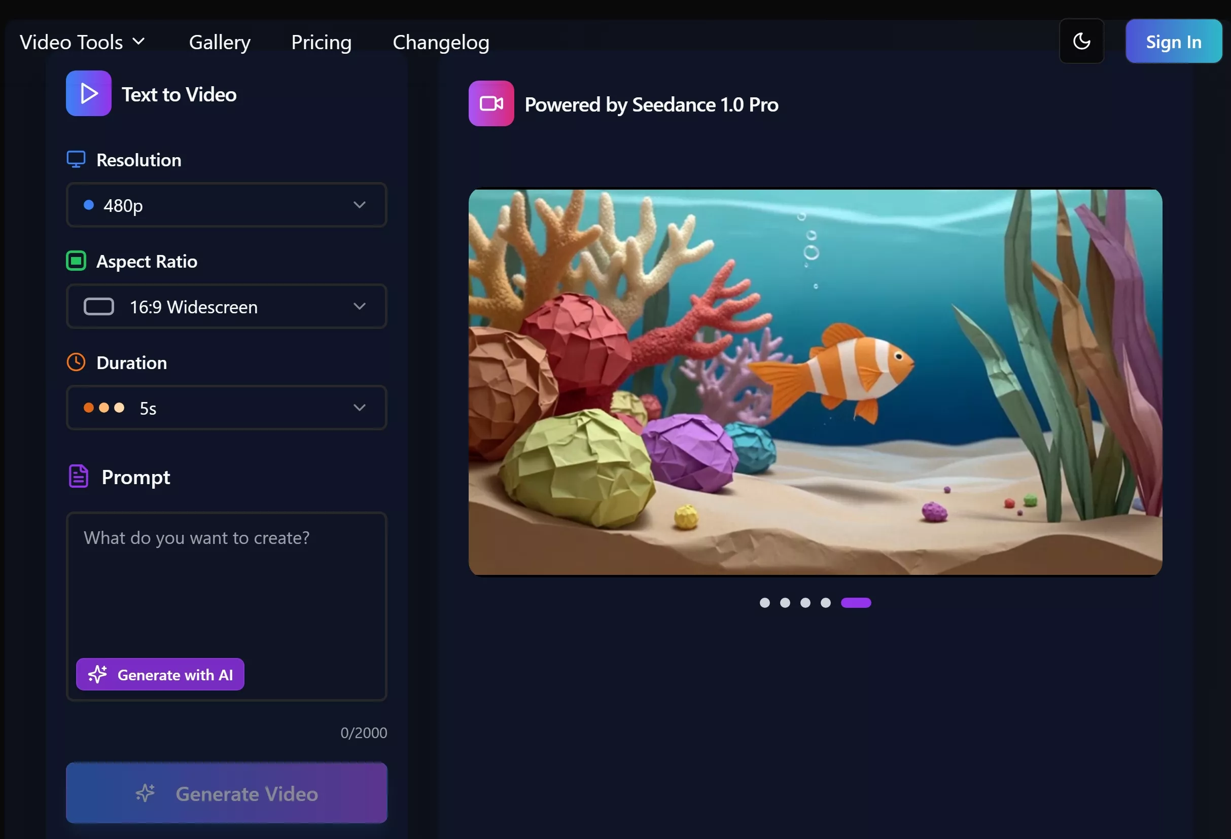 Пример видео в нейросети Seedance 1 Pro Пример видео в нейросети Seedance 1 Pro
