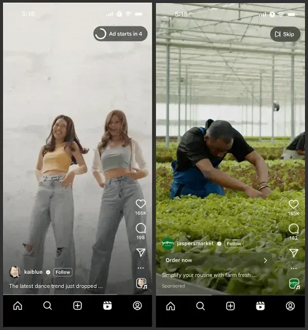 Instagram расширяет показ рекламы после просмотра Reels Instagram расширяет показ рекламы после просмотра Reels
