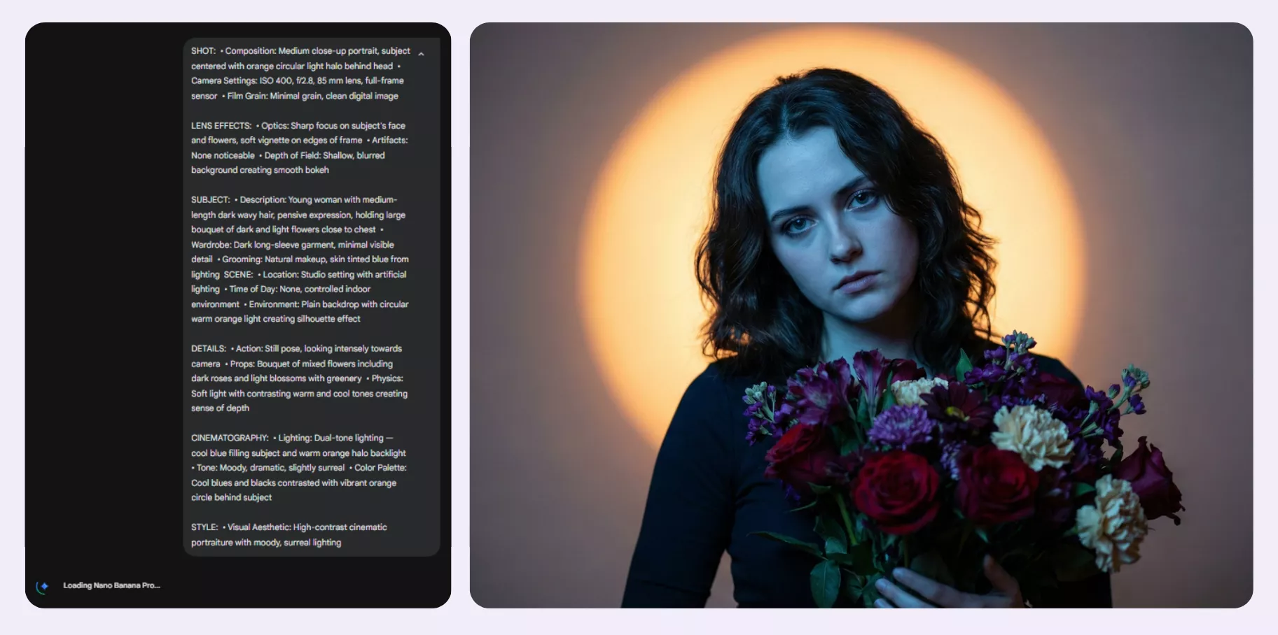 Как уточнять детали промпта: камера, свет, формат и точность сцены