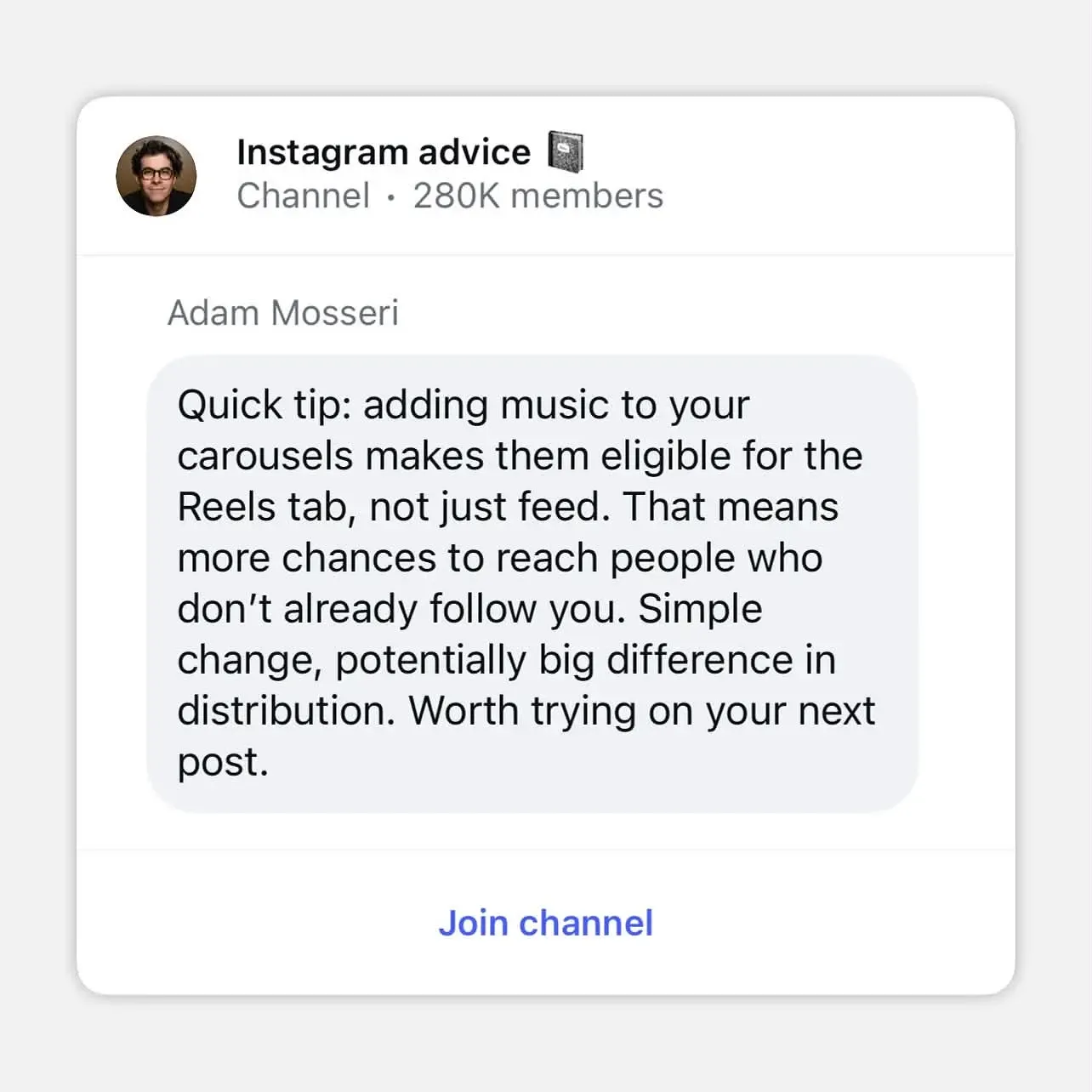 Instagram снова показывает музыкальные карусели во вкладке Reels Instagram снова показывает музыкальные карусели во вкладке Reels