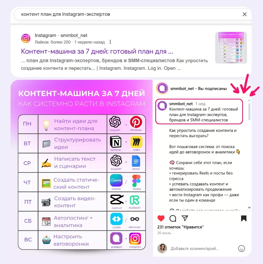 Пишите подписи для людей и поиска