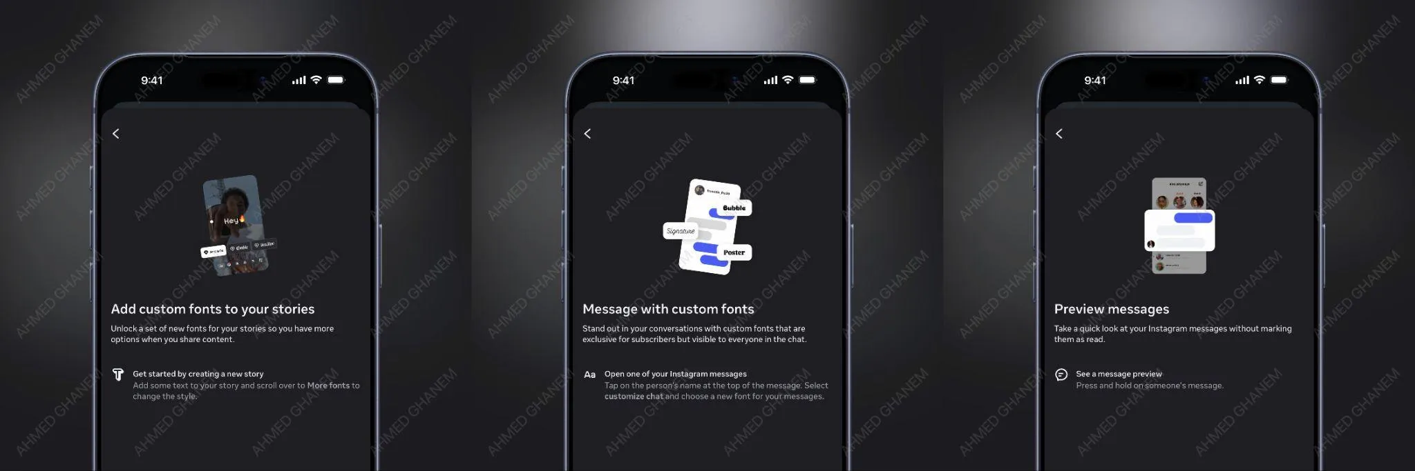 Instagram+ получил новые шрифты и предпросмотр сообщений Instagram+ получил новые шрифты и предпросмотр сообщений