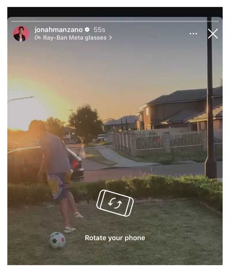 Instagram тестирует поддержку поворота экрана в сторис