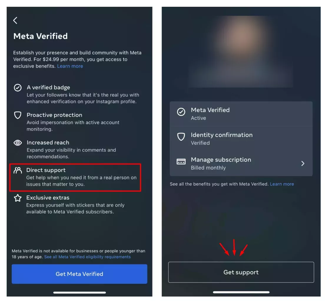 Meta Verified — доступ к приоритетной поддержке Meta Verified — доступ к приоритетной поддержке