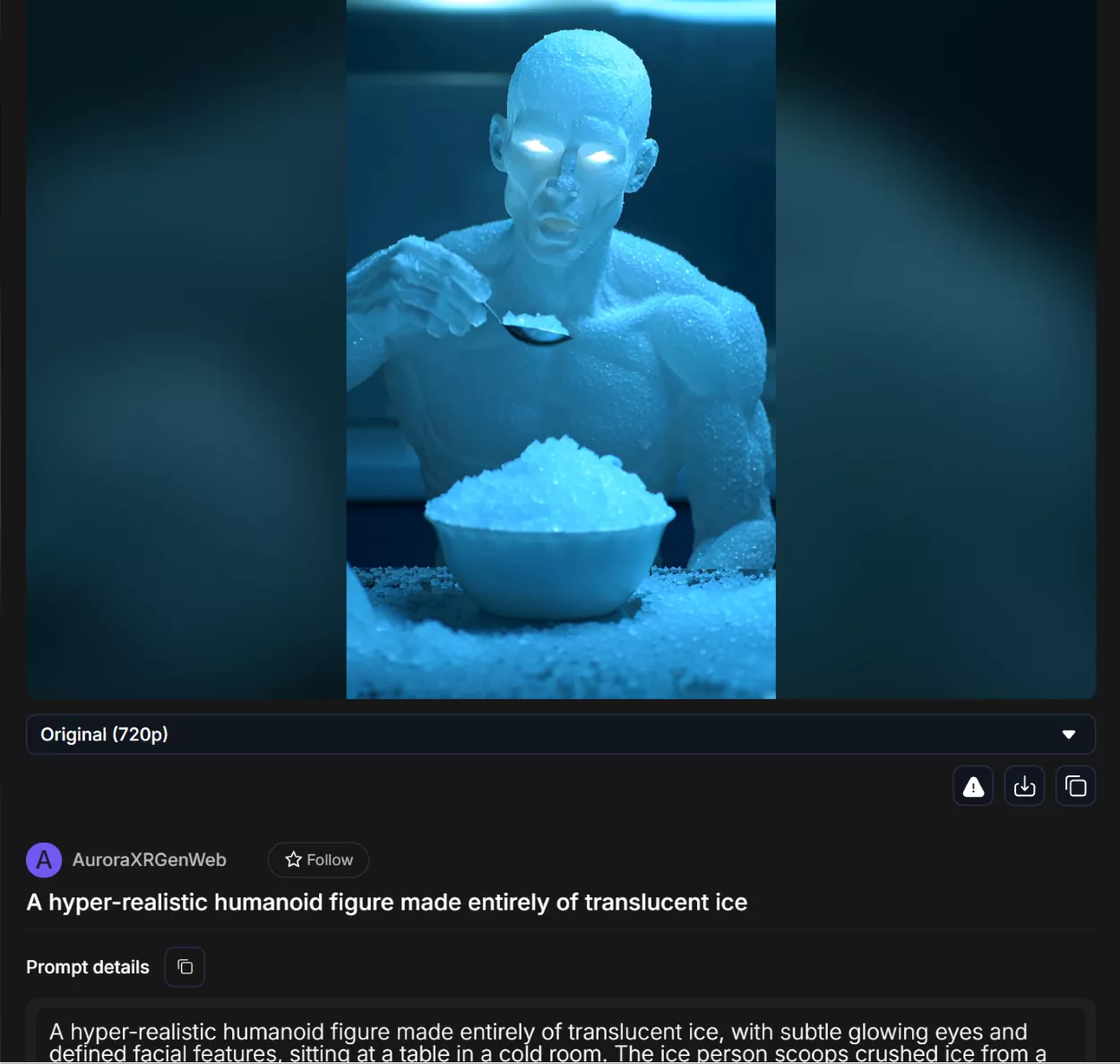 Пример видео в нейросети Leonardo AI Пример видео в нейросети Leonardo AI