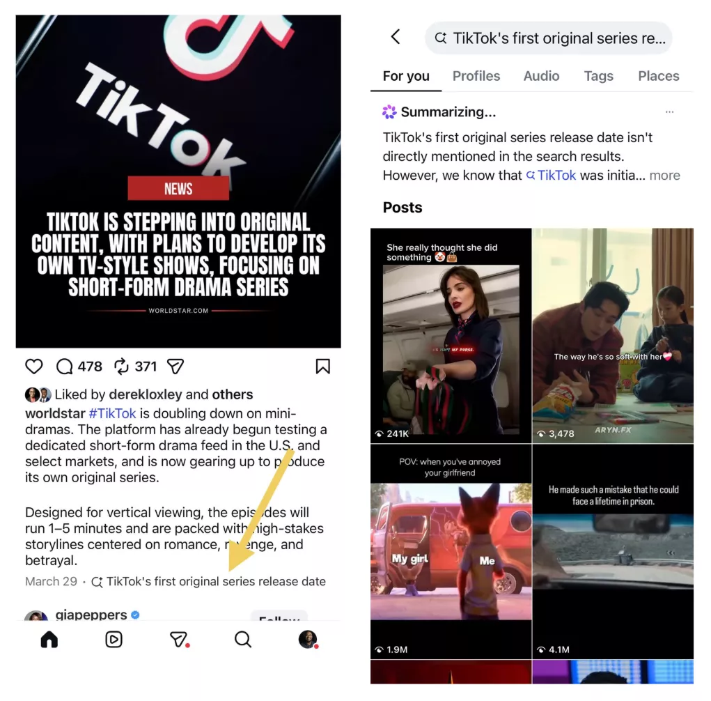 Meta использует ИИ для улучшения описаний Reels в Instagram Meta использует ИИ для улучшения описаний Reels в Instagram