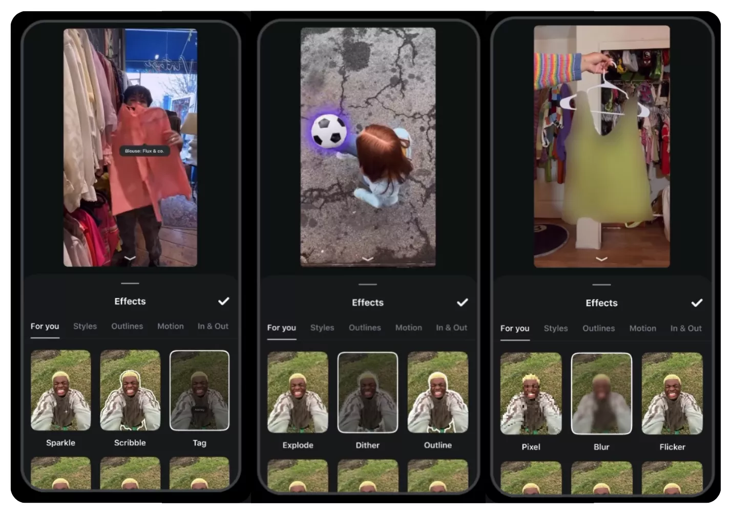 В Edits появились ИИ-эффекты по объектам: монтаж стал быстрее